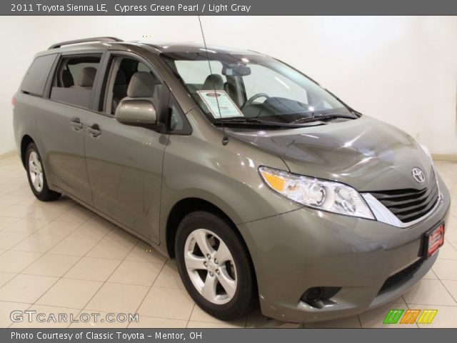 2011 Toyota Sienna LE in Cypress Green Pearl