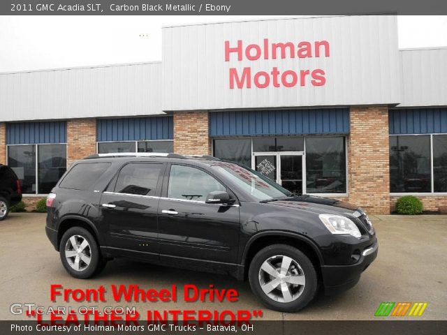 2011 GMC Acadia SLT in Carbon Black Metallic