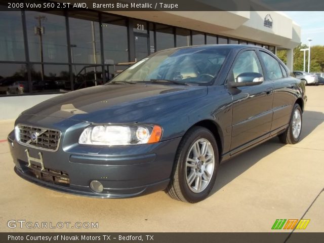 2008 Volvo S60 2.5T AWD in Barents Blue Metallic