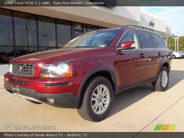 2008 Volvo XC90 3.2 AWD in Ruby Red Metallic