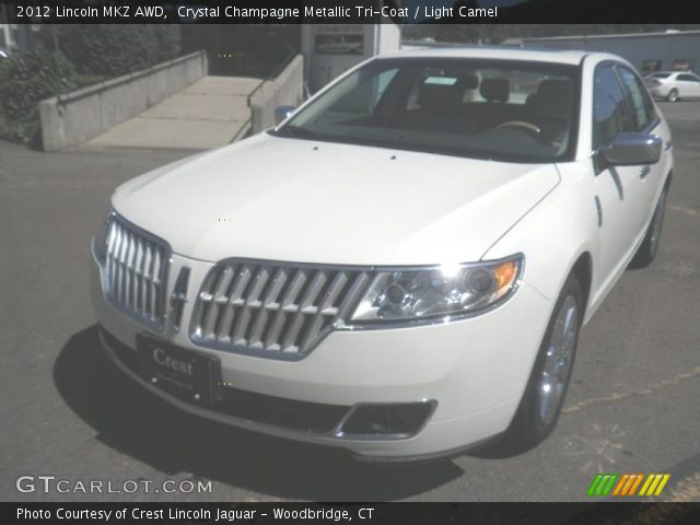 2012 Lincoln MKZ AWD in Crystal Champagne Metallic Tri-Coat