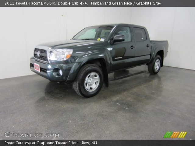 2011 Toyota Tacoma V6 SR5 Double Cab 4x4 in Timberland Green Mica