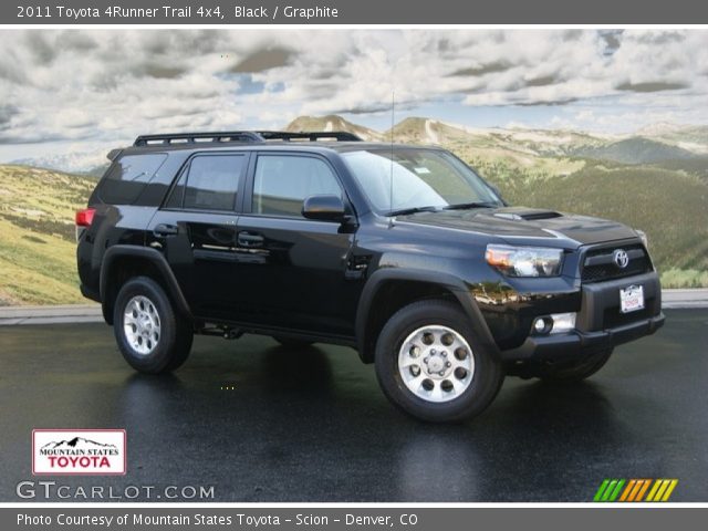 2011 Toyota 4Runner Trail 4x4 in Black