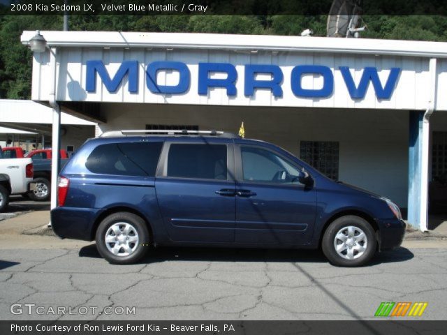 2008 Kia Sedona LX in Velvet Blue Metallic