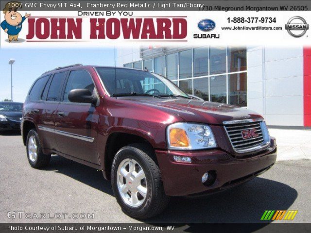 2007 GMC Envoy SLT 4x4 in Cranberry Red Metallic