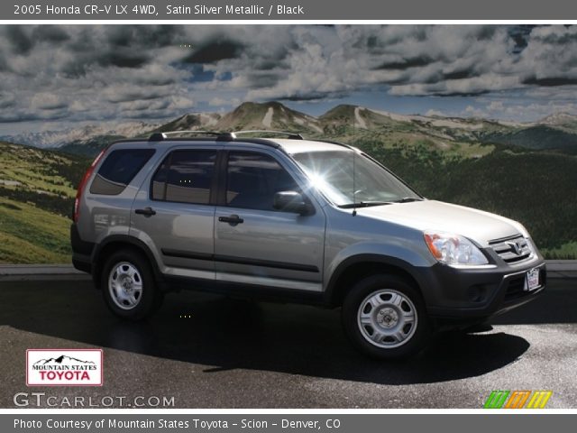 2005 Honda CR-V LX 4WD in Satin Silver Metallic