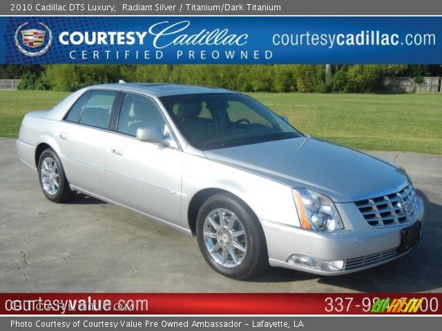 2010 Cadillac DTS Luxury in Radiant Silver
