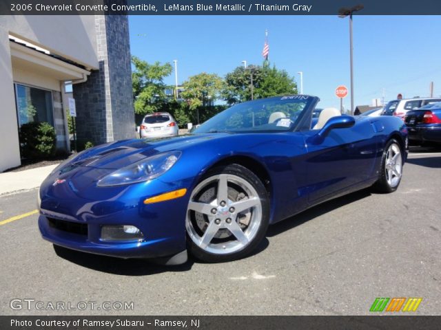 2006 Chevrolet Corvette Convertible in LeMans Blue Metallic