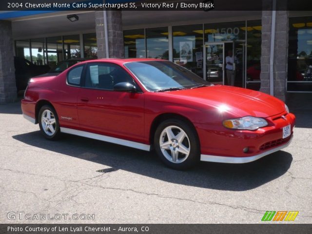 2004 Chevrolet Monte Carlo Supercharged SS in Victory Red