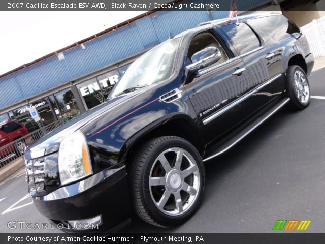2007 Cadillac Escalade ESV AWD in Black Raven