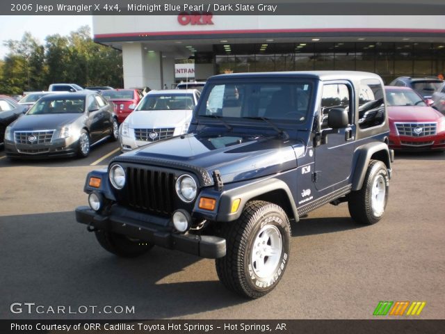 2006 Jeep Wrangler X 4x4 in Midnight Blue Pearl