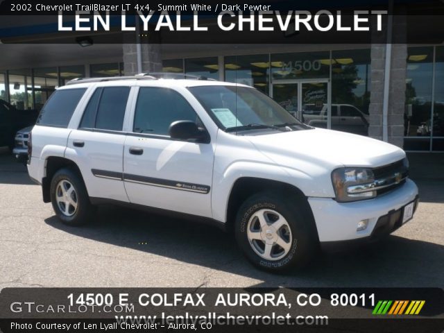 2002 Chevrolet TrailBlazer LT 4x4 in Summit White