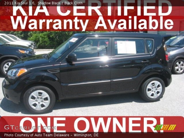 2011 Kia Soul 1.6 in Shadow Black
