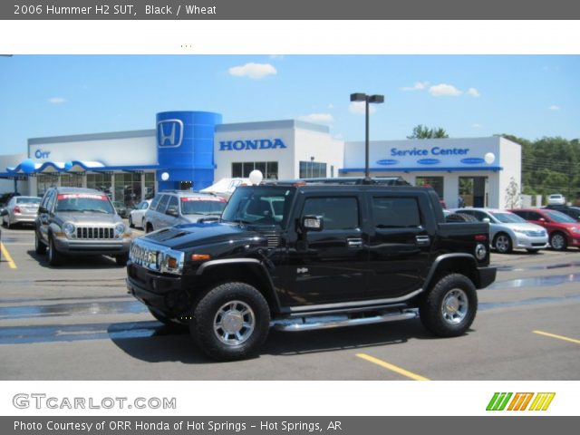 2006 Hummer H2 SUT in Black