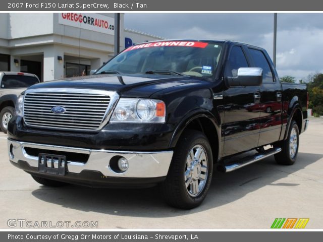 2007 Ford F150 Lariat SuperCrew in Black