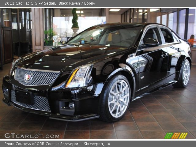 2011 Cadillac CTS -V Sedan in Black Raven