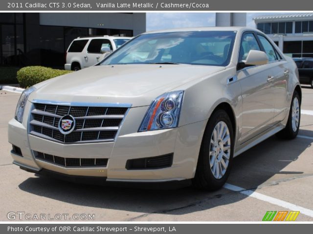 2011 Cadillac CTS 3.0 Sedan in Vanilla Latte Metallic