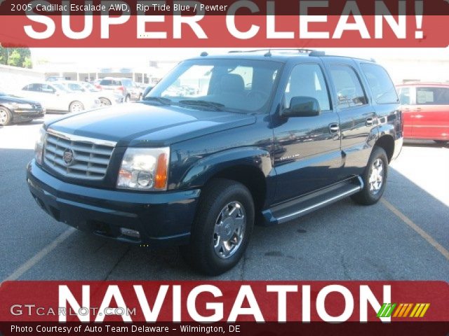 2005 Cadillac Escalade AWD in Rip Tide Blue