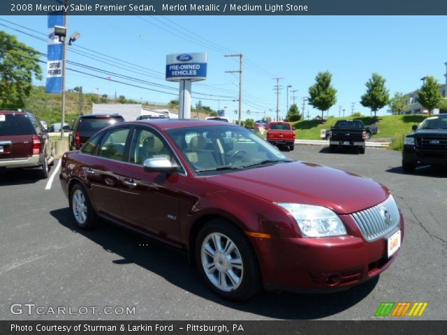 2008 Mercury Sable Premier Sedan in Merlot Metallic