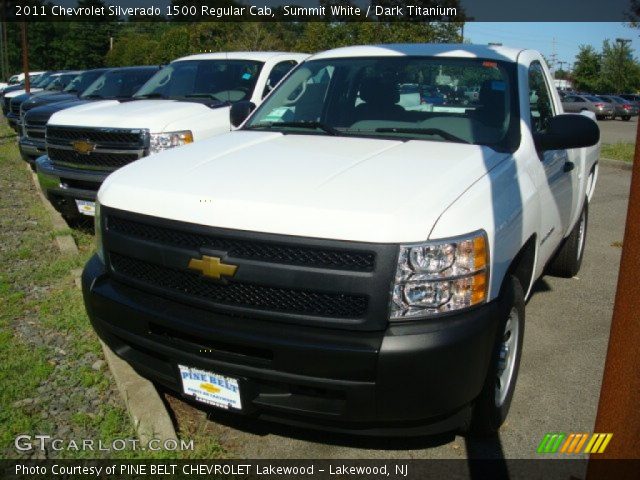 2011 Chevrolet Silverado 1500 Regular Cab in Summit White