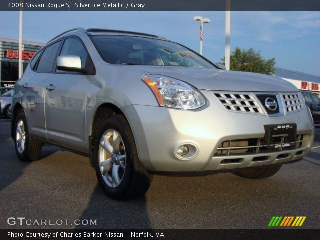 2008 Nissan Rogue S in Silver Ice Metallic