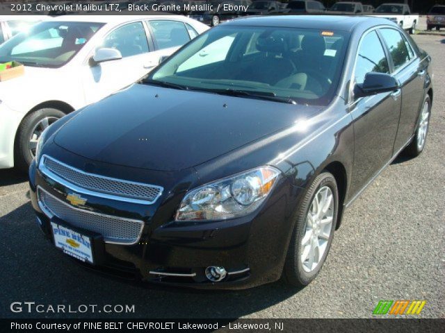 2012 Chevrolet Malibu LTZ in Black Granite Metallic