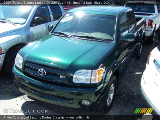 2004 Toyota Tundra Limited Double Cab 4x4 in Imperial Jade Mica