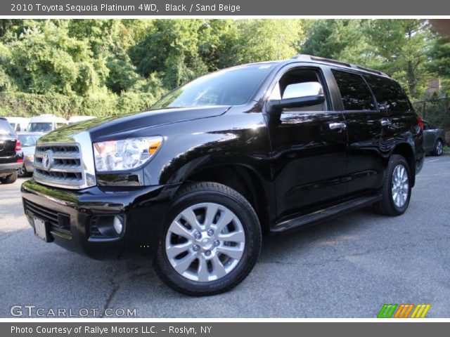 2010 Toyota Sequoia Platinum 4WD in Black