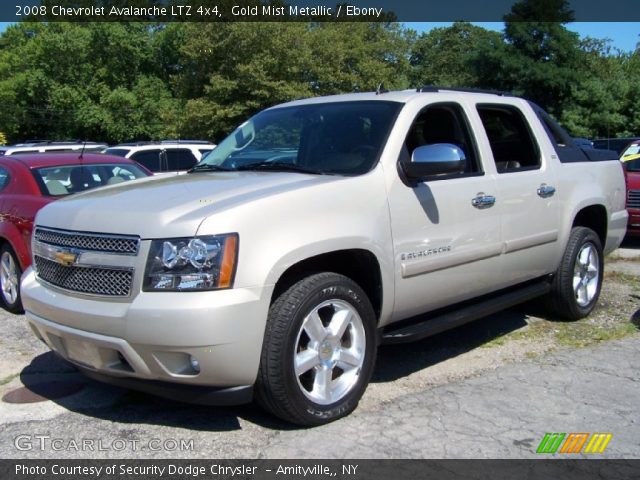 2008 Chevrolet Avalanche LTZ 4x4 in Gold Mist Metallic