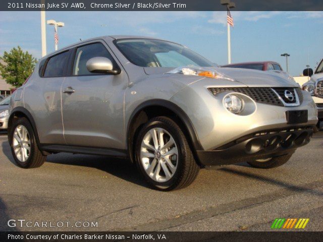 2011 Nissan Juke SV AWD in Chrome Silver