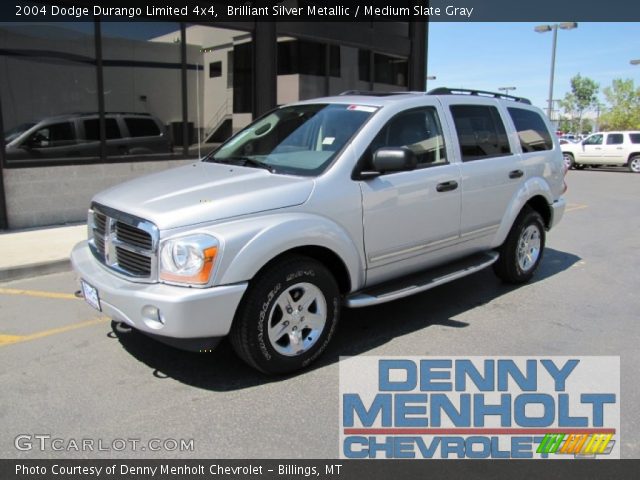 2004 Dodge Durango Limited 4x4 in Brilliant Silver Metallic