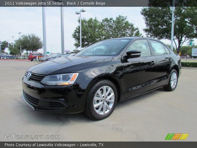 2011 Volkswagen Jetta SE Sedan in Black