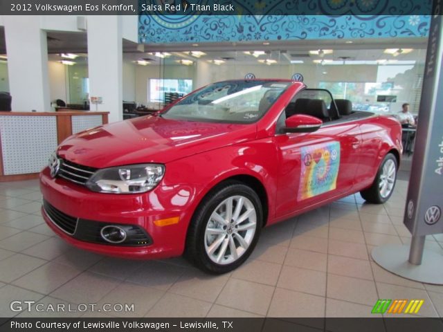 2012 Volkswagen Eos Komfort in Salsa Red