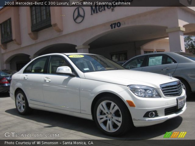 2008 Mercedes-Benz C 300 Luxury in Arctic White