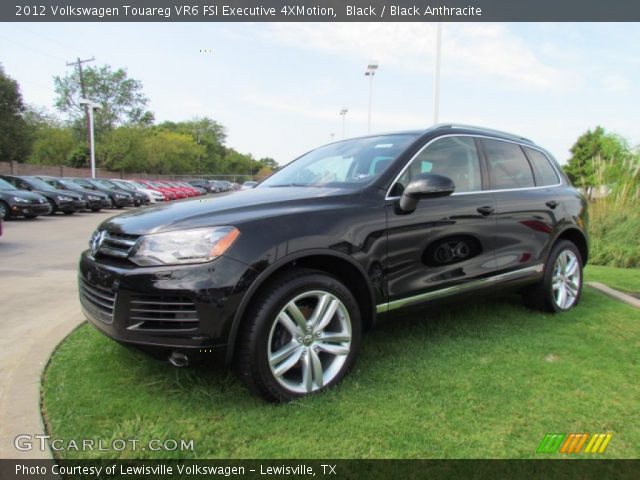 2012 Volkswagen Touareg VR6 FSI Executive 4XMotion in Black