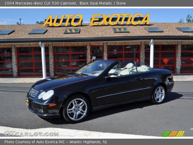 2004 Mercedes-Benz CLK 500 Cabriolet in Black Opal Metallic