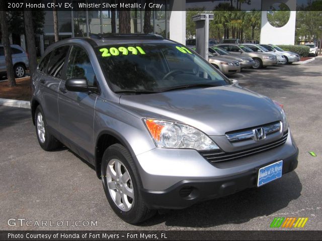 2007 Honda CR-V EX in Whistler Silver Metallic