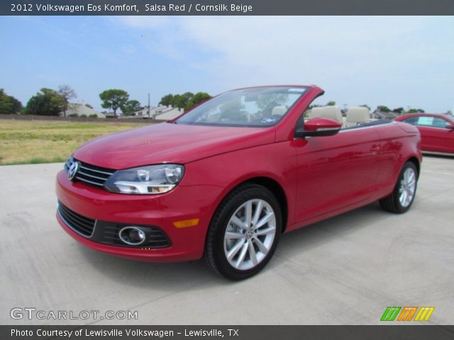 2012 Volkswagen Eos Komfort in Salsa Red