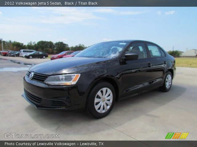 2012 Volkswagen Jetta S Sedan in Black