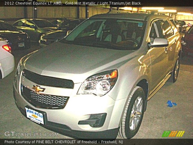 2012 Chevrolet Equinox LT AWD in Gold Mist Metallic