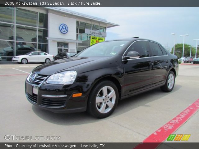 2008 Volkswagen Jetta SE Sedan in Black