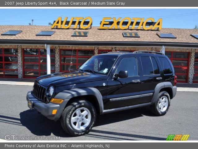 2007 Jeep Liberty Sport 4x4 in Black Clearcoat