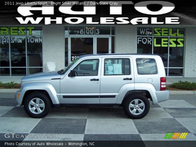 2011 Jeep Liberty Sport in Bright Silver Metallic