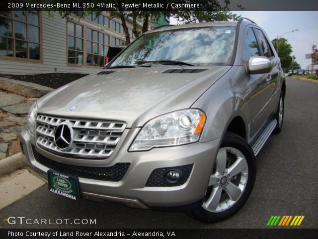 2009 Mercedes-Benz ML 350 4Matic in Pewter Metallic