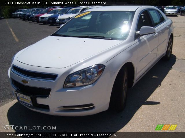 2011 Chevrolet Malibu LT in Summit White