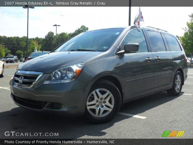 2007 Honda Odyssey EX-L in Nimbus Gray Metallic