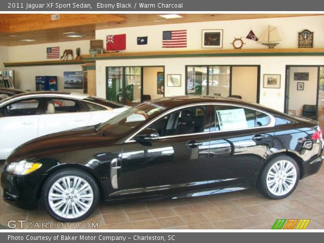 2011 Jaguar XF Sport Sedan in Ebony Black