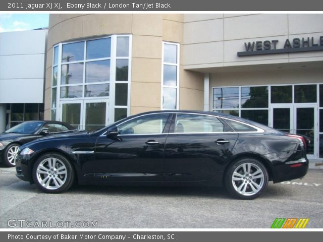 2011 Jaguar XJ XJ in Ebony Black