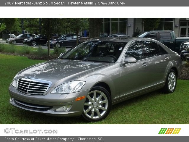 2007 Mercedes-Benz S 550 Sedan in Pewter Metallic