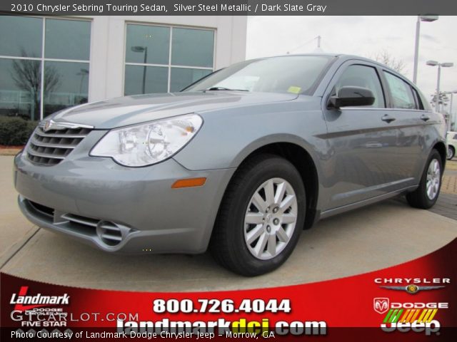 2010 Chrysler Sebring Touring Sedan in Silver Steel Metallic
